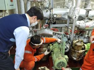 보령해경, 미세먼지 저감을 위한 선박 연료유 황함유량 일제점검