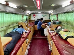보령해경, 단체헌혈 참여로 생명 나눔 실천