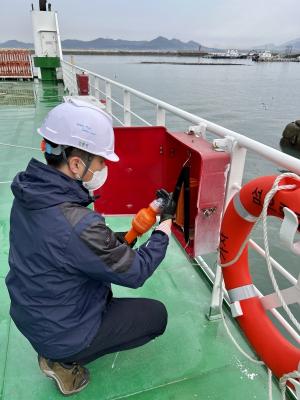 한국해양교통안전공단 보령운항관리센터, 2022년 겨울철 대비 여객선 특별점검 실시